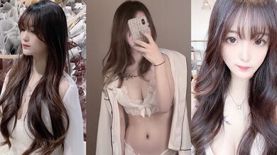 极品反差少萝私拍视频 纤手揉捏c罩杯逆天美乳 白丝渔网袜玉足摩擦肉棒极限榨精！